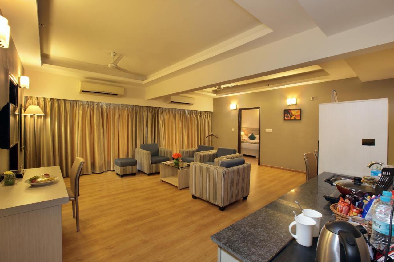 Starlit Suites Bangalore Kammasandra Bagian luar foto